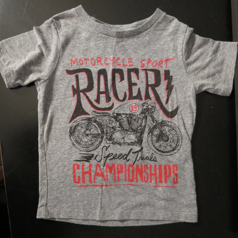 Children's Place Motorcycle Sport T-Shirt - EUC